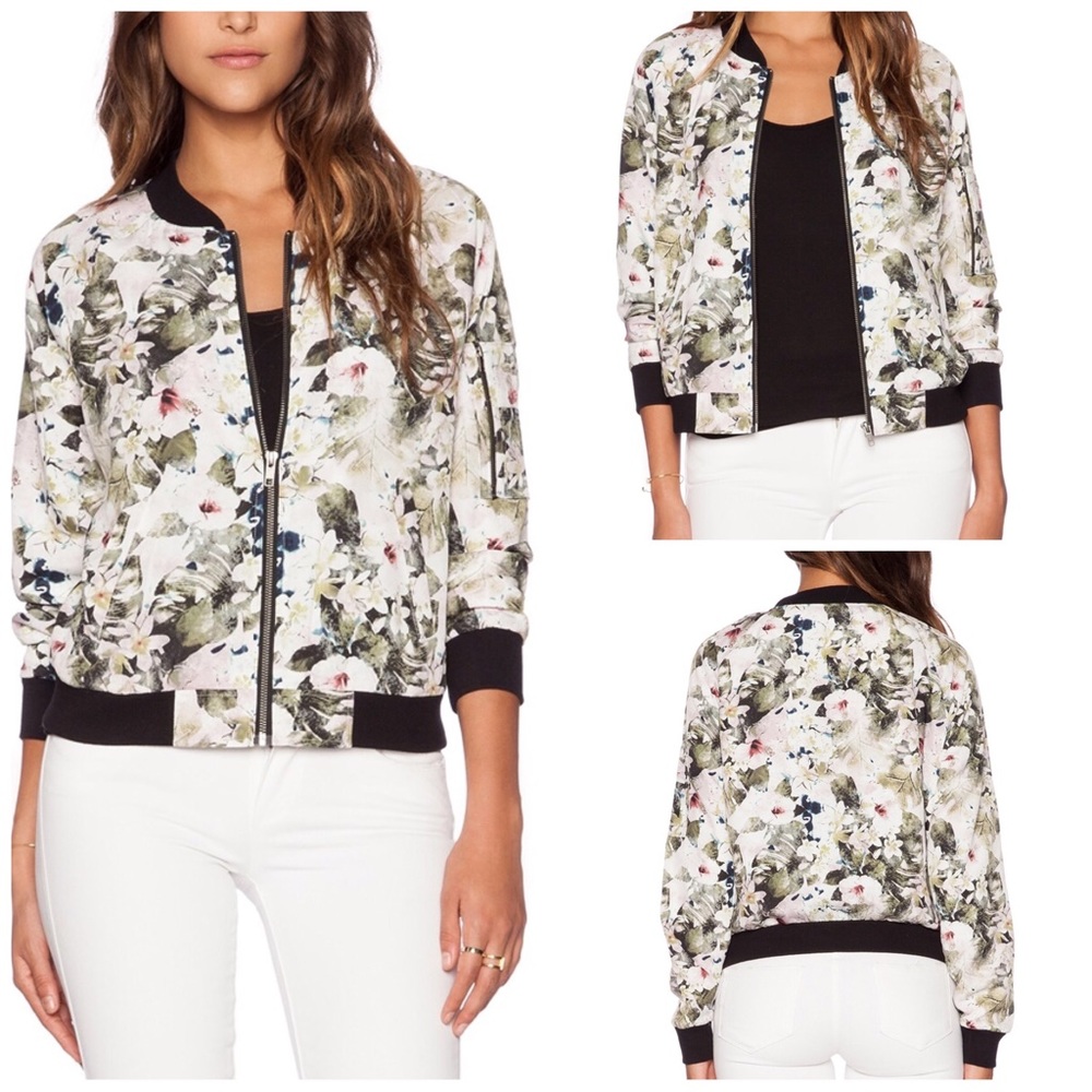 SANCTUARY - Bomber Jacket Flora & Fauna - S